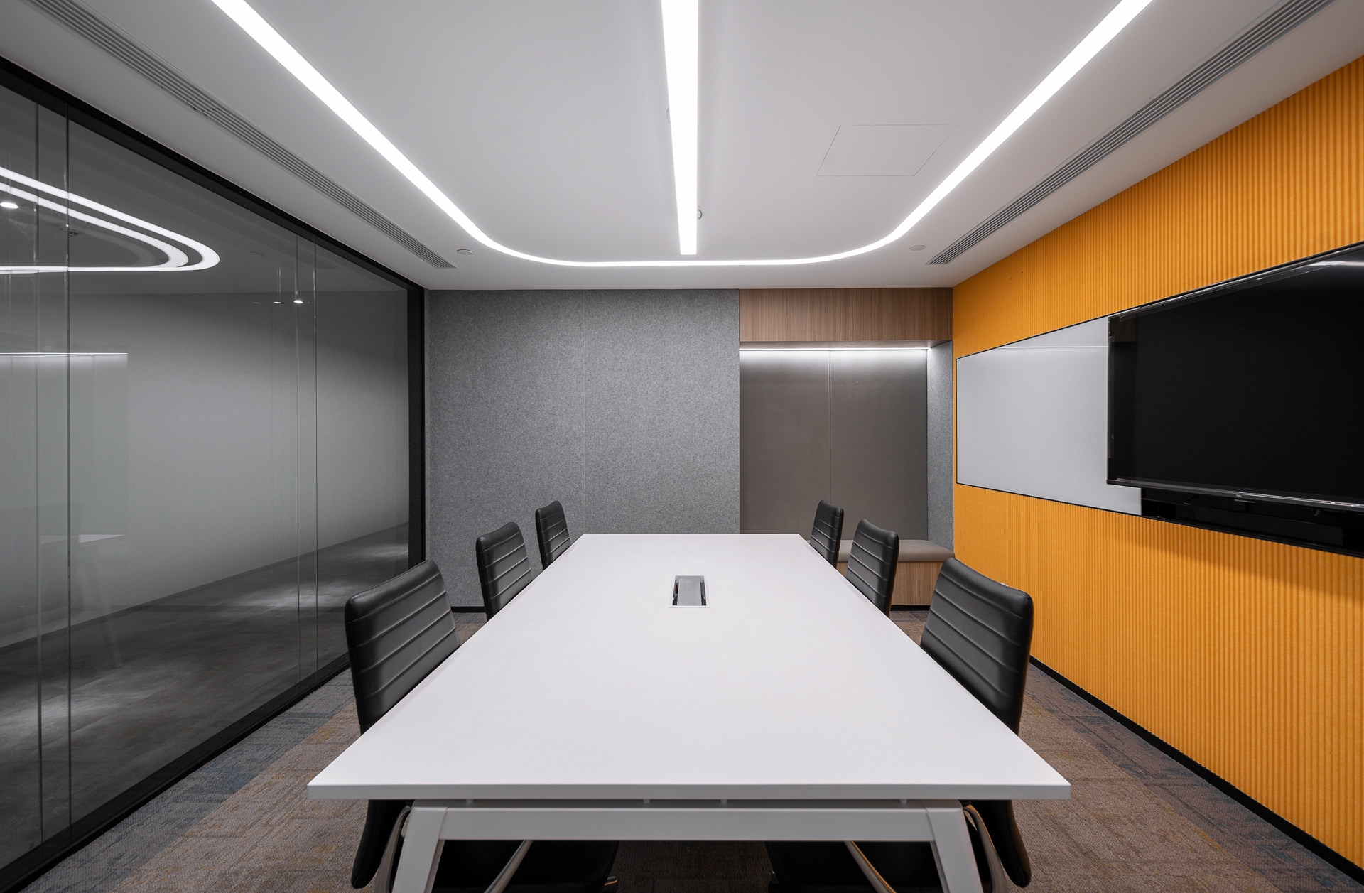 1200平新媒体公司办公室装修设计
