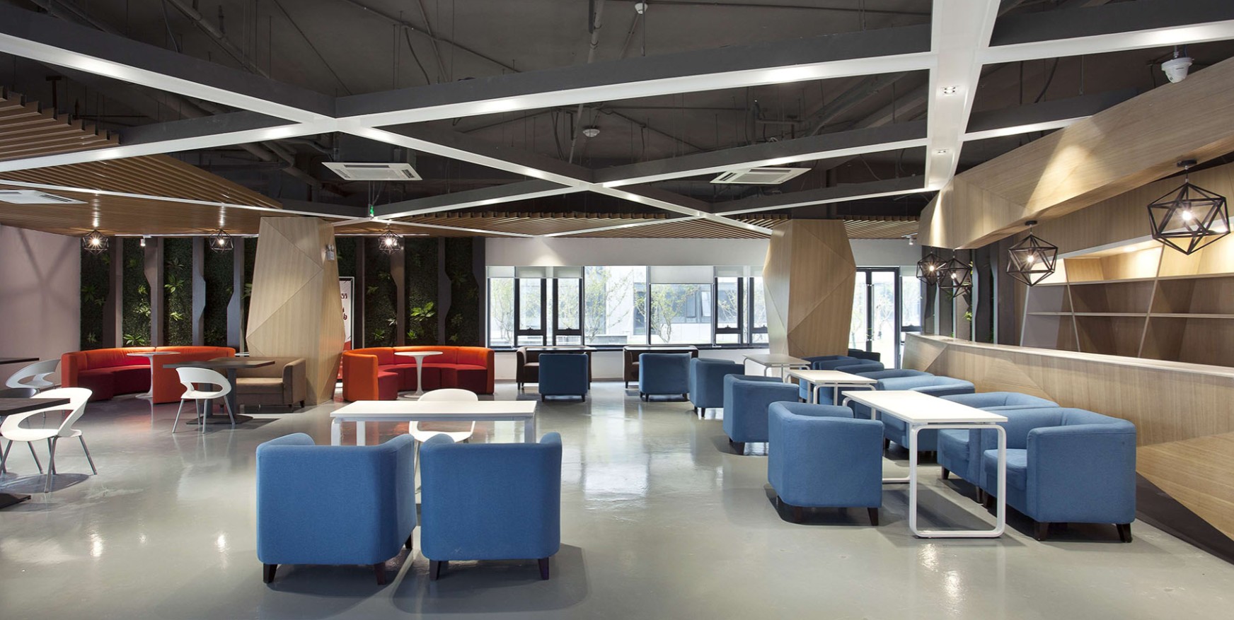 科技公司办公室设计效果图-会议室报告厅装修设计