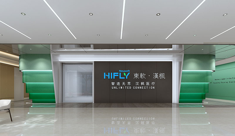1170平郑州科技公司办公楼设计-企业办公室装修