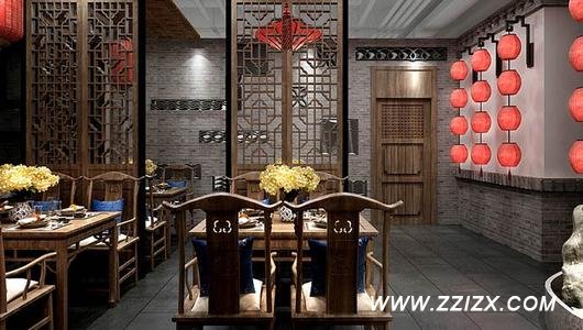 郑州中式餐饮装修设计中式风格餐饮店如何打造?